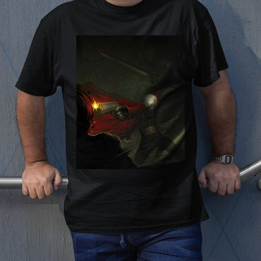 Dante Shooting DMC Unisex T-shirt, Gamer Shirt, Gaming Gift