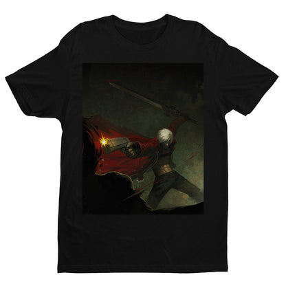 Dante Shooting DMC Unisex T-shirt, Gamer Shirt, Gaming Gift