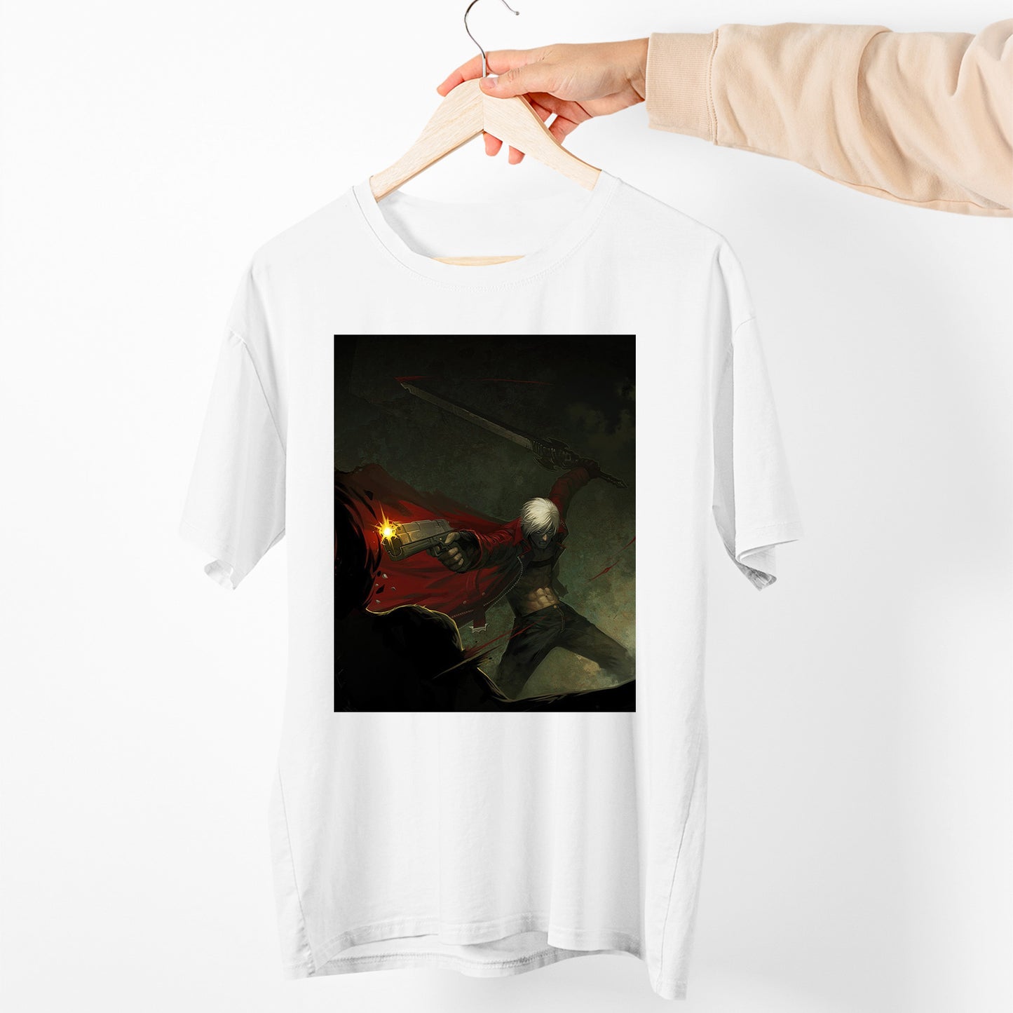 Dante Shooting DMC Unisex T-shirt, Gamer Shirt, Gaming Gift