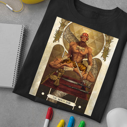 Dhalsim Street Fighting Tarot Card Unisex T-shirt, Gamer Shirt, Gaming Gift
