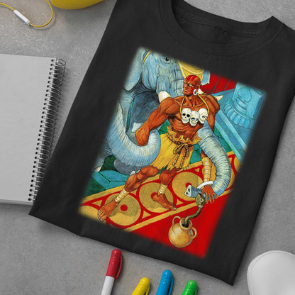 Dhalsim In Stage Street Fighting Unisex T-shirt, Gamer Shirt, Gaming Gift