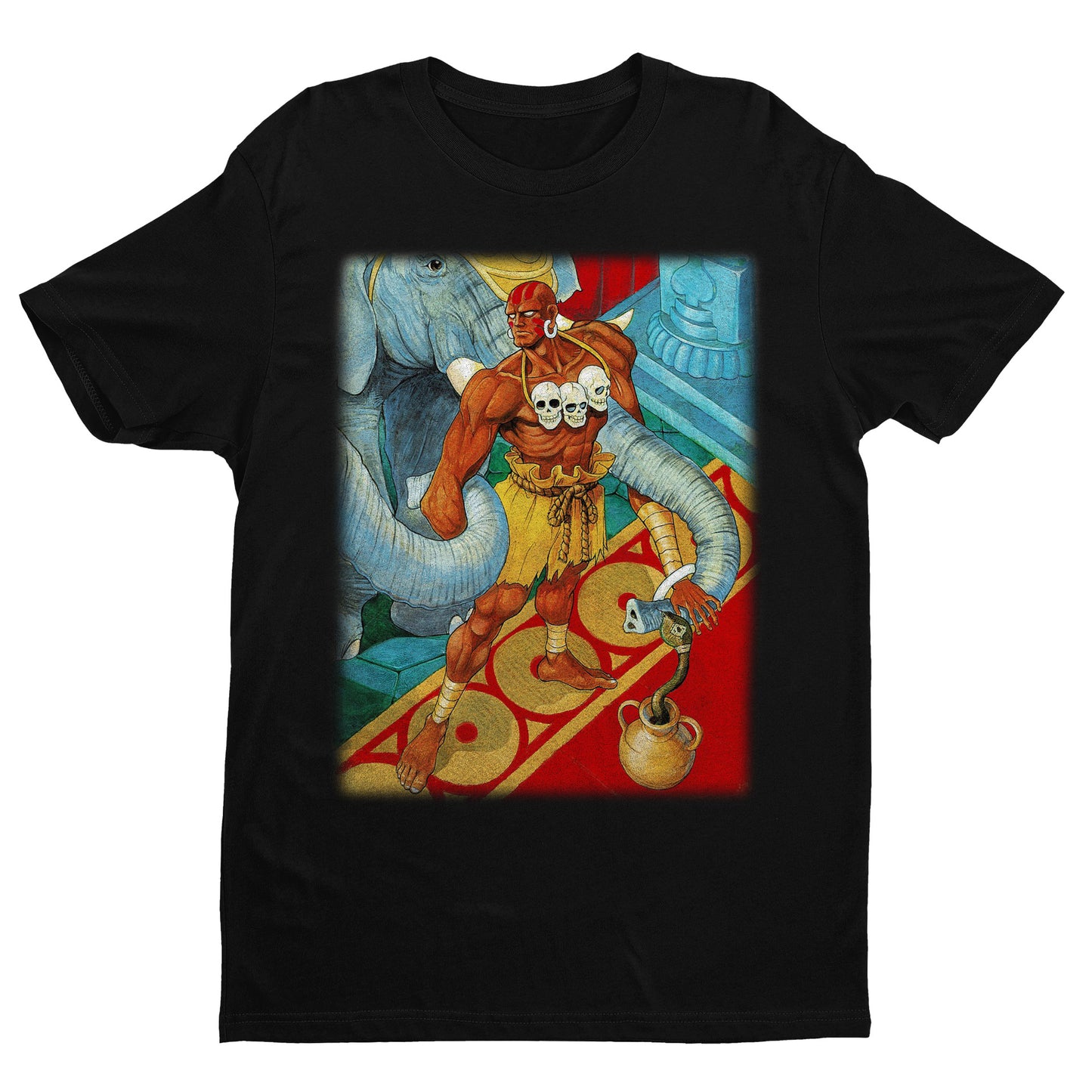 Dhalsim In Stage Street Fighting Unisex T-shirt, Gamer Shirt, Gaming Gift