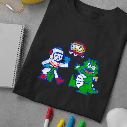 Dig Dug Arcade Game Premium Unisex T-shirt