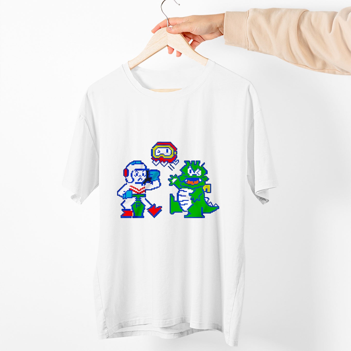 Dig Dug Arcade Game Premium Unisex T-shirt