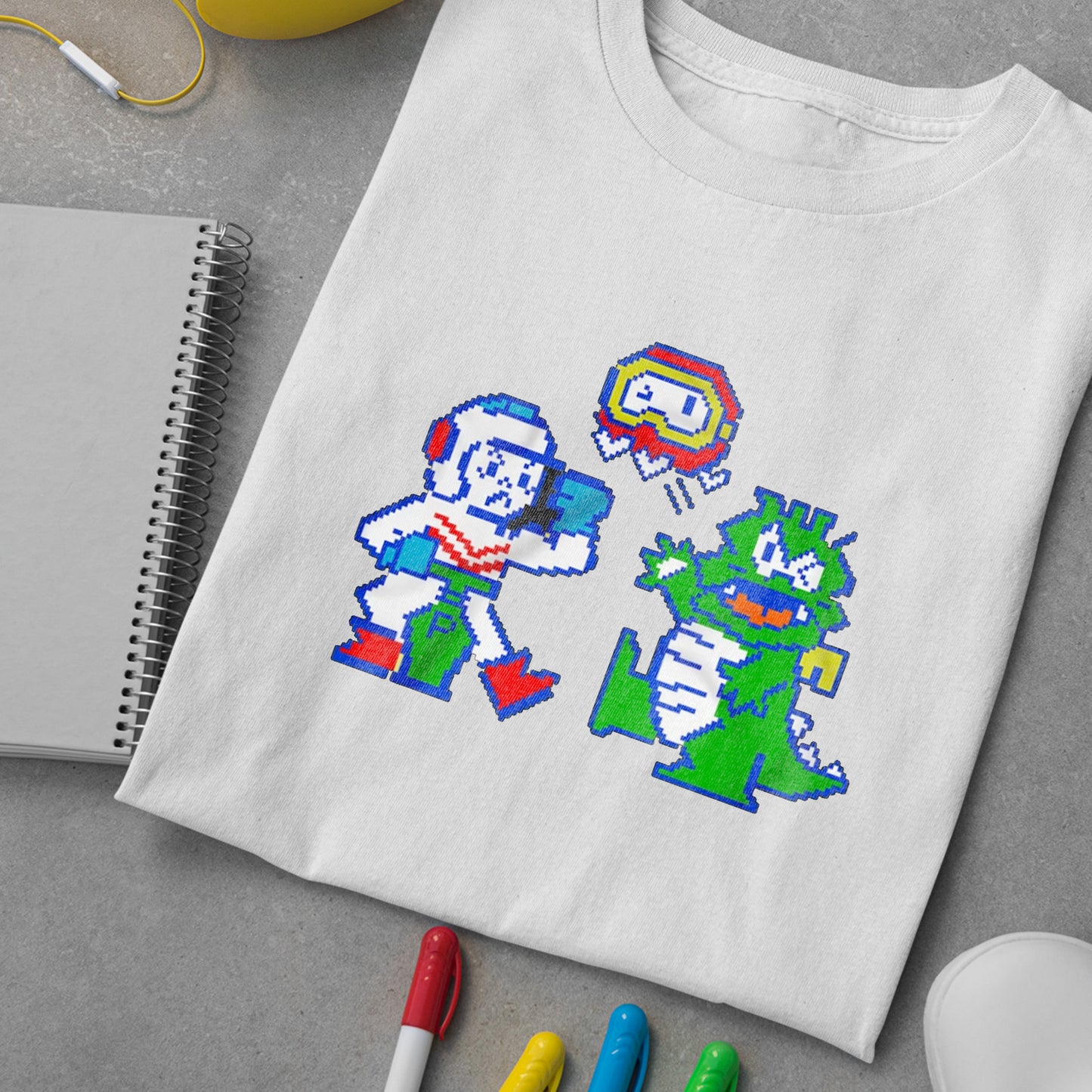 Dig Dug Arcade Game Premium Unisex T-shirt