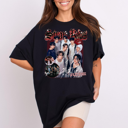 Vintage 90s Stray Kids Tour T-Shirt, Stray Kids Shirt, SKZ Merch Shirt