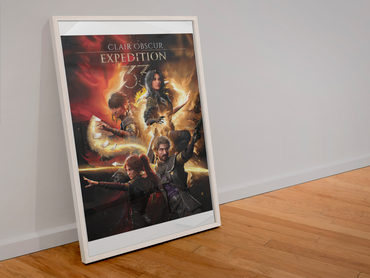 Expedition 33 Poster — Key Art Print | RPG Gaming Wall Art