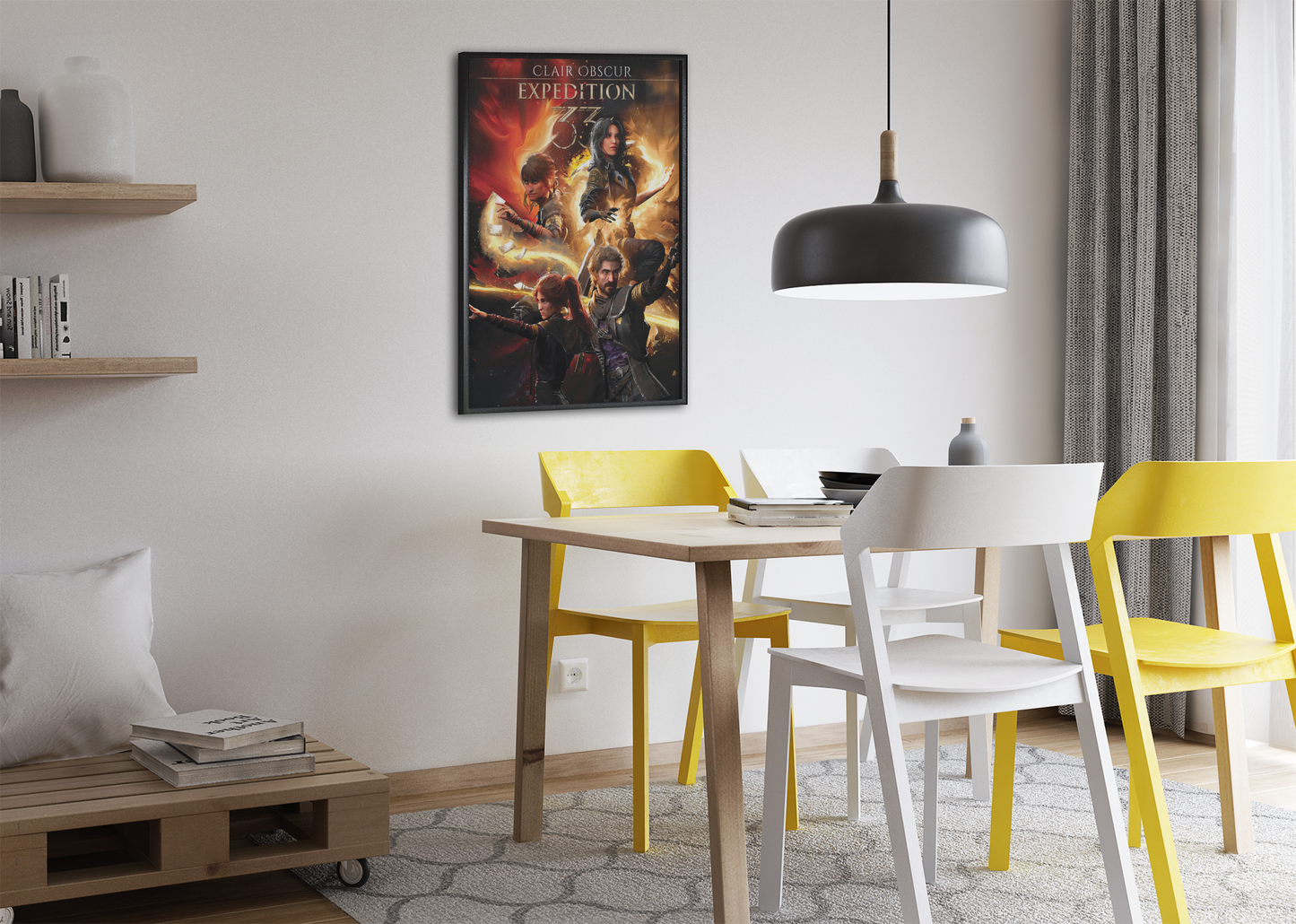 Expedition 33 Poster — Key Art Print | RPG Gaming Wall Art