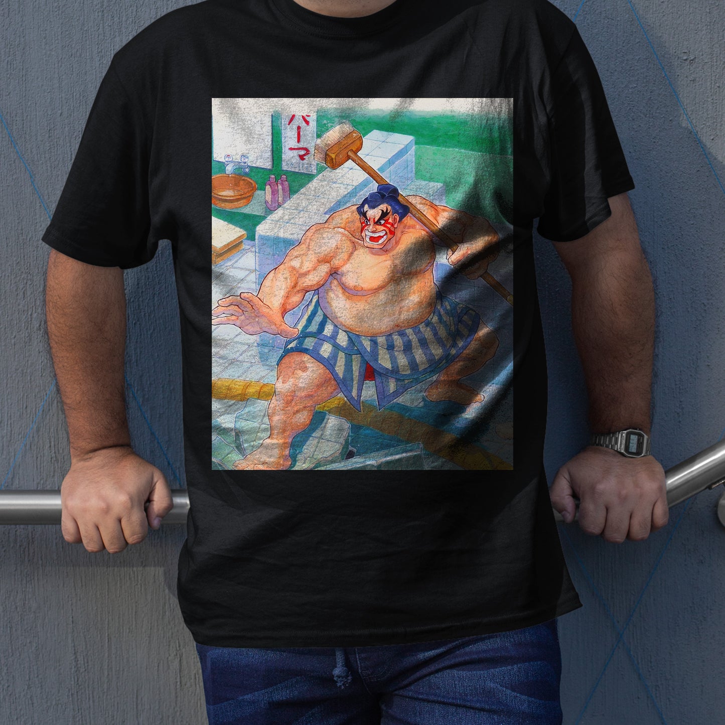 E Honda In Stage | Street Fighter Premium Unisex T-shirt