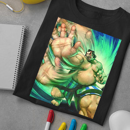 Edmond Honda | Street Fighter Comic Premium Unisex T-shirt