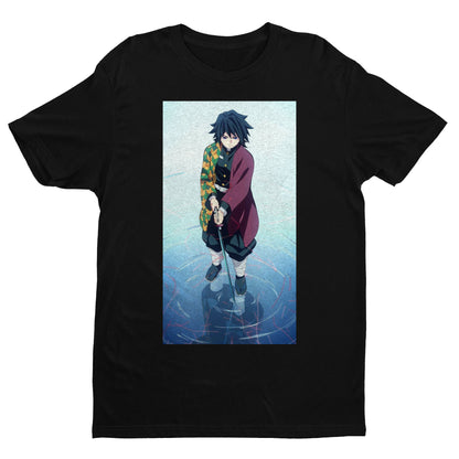 Eleven Water Breath Giyu T-Shirt, Demon Slayer: Kimetsu no Yaiba Shirt, Demon Slayer Characters Shirt, Anime Art Shirt