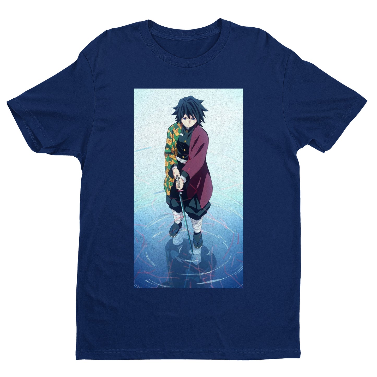 Eleven Water Breath Giyu T-Shirt, Demon Slayer: Kimetsu no Yaiba Shirt, Demon Slayer Characters Shirt, Anime Art Shirt
