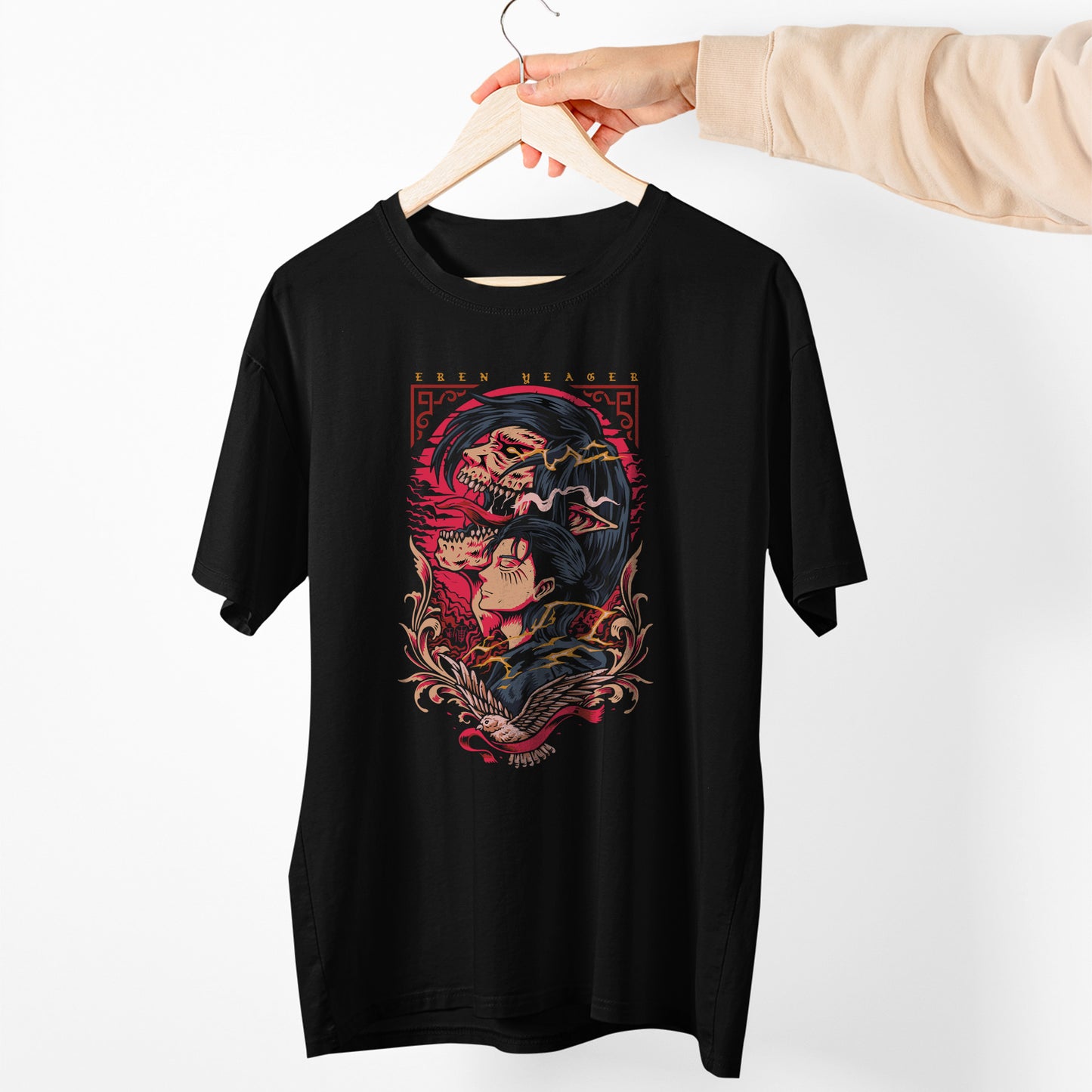 Eren Titan Form Shirt, Attack Titan Shirt, AOT Shirt, Eren Yaeger Shirt, Anime Graphic Tee, Attack On Titan Shirt