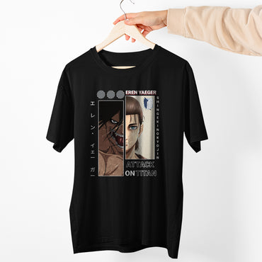 Eren Yaeger Shirt, Attack Titan Shirt, AOT Shirt, Eren Yaeger Shirt, Anime Graphic Tee, Anime Gifts