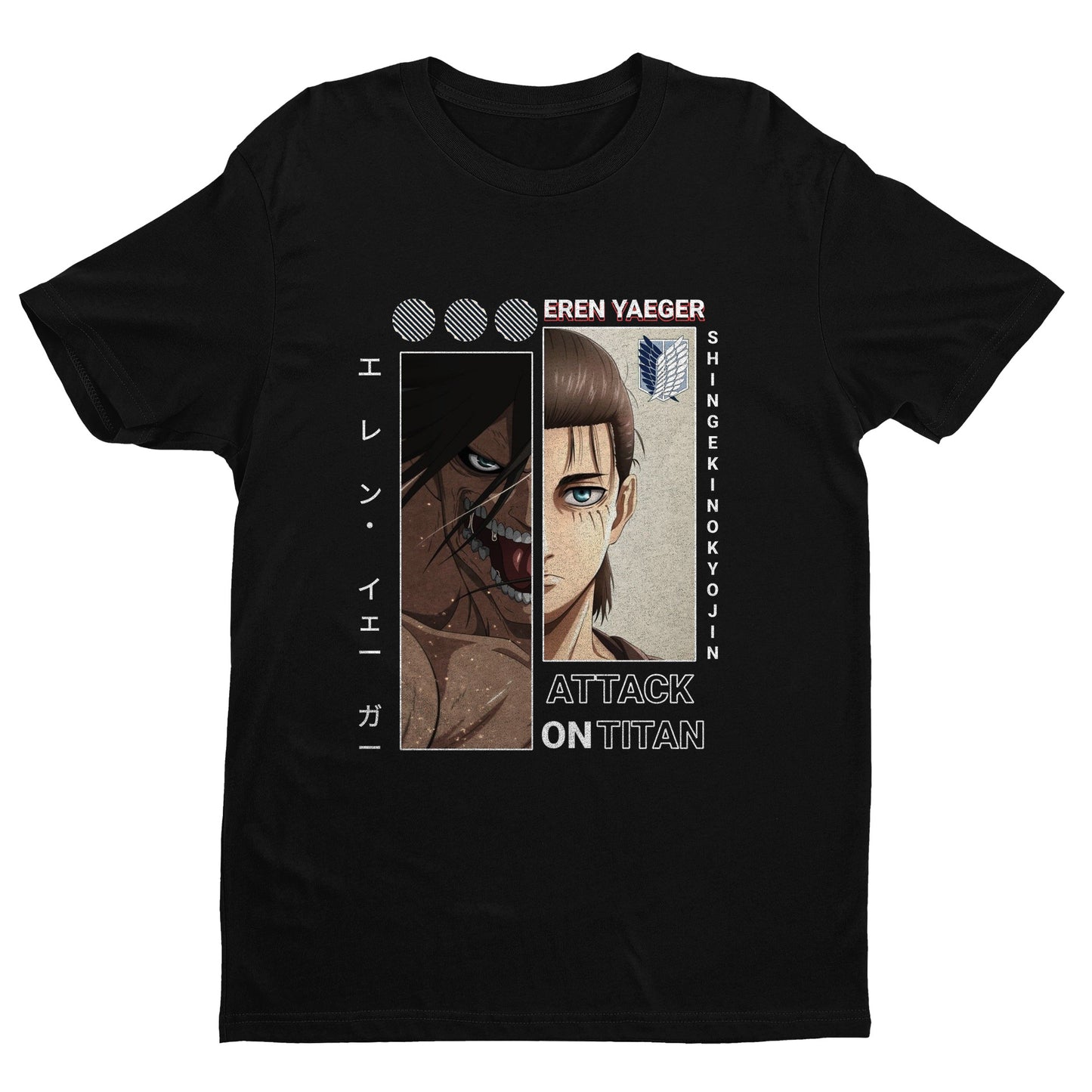Eren Yaeger Shirt, Attack Titan Shirt, AOT Shirt, Eren Yaeger Shirt, Anime Graphic Tee, Anime Gifts