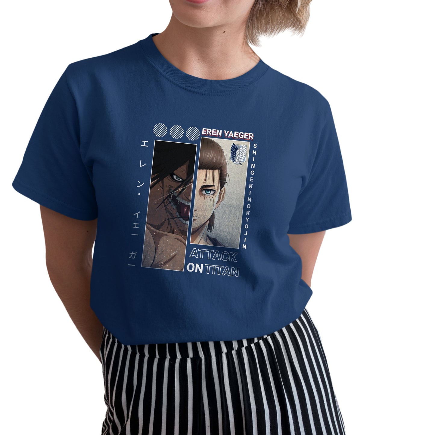 Eren Yaeger Shirt, Attack Titan Shirt, AOT Shirt, Eren Yaeger Shirt, Anime Graphic Tee, Anime Gifts