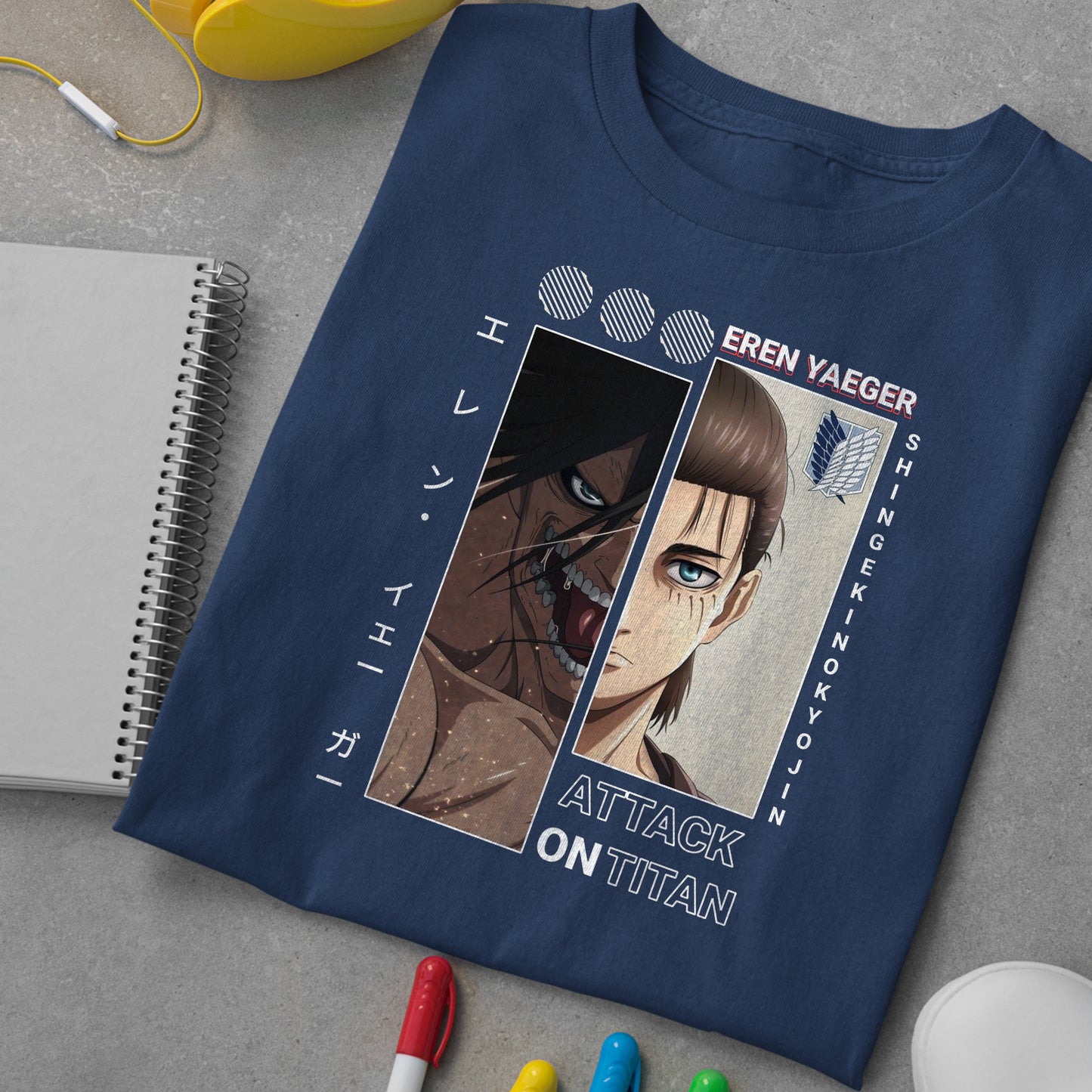 Eren Yaeger Shirt, Attack Titan Shirt, AOT Shirt, Eren Yaeger Shirt, Anime Graphic Tee, Anime Gifts
