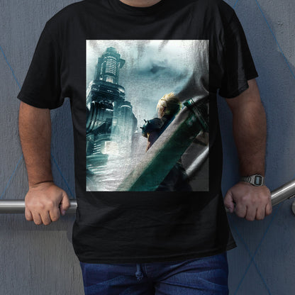 FF7 VII Cover Unisex T-shirt, Gamer Shirt, Gaming Gift