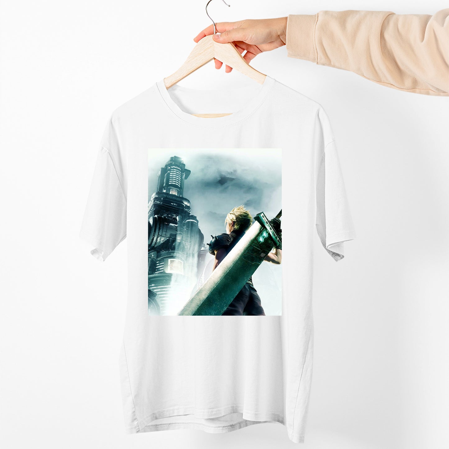 FF7 VII Cover Unisex T-shirt, Gamer Shirt, Gaming Gift