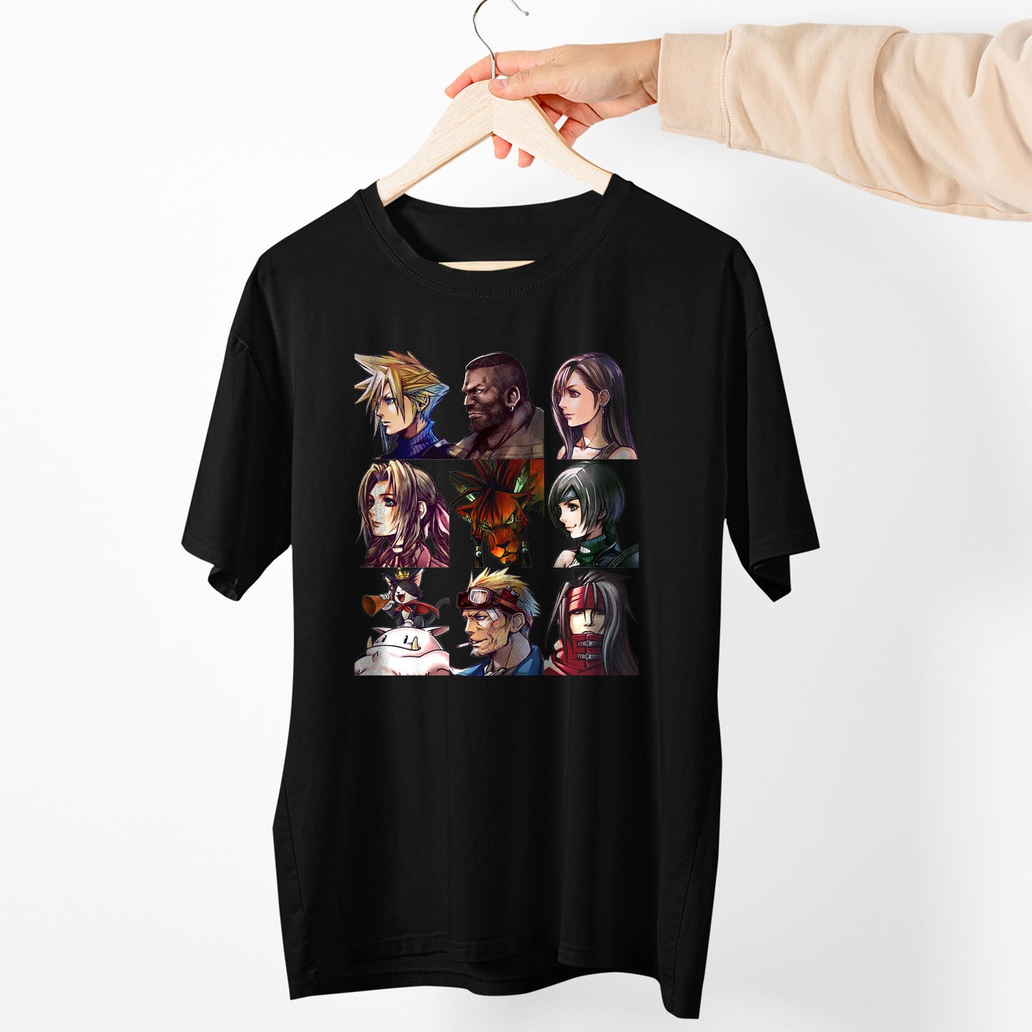 Final Fantasy VII Tetsuya Nomura Portraits Premium Unisex T-shirt