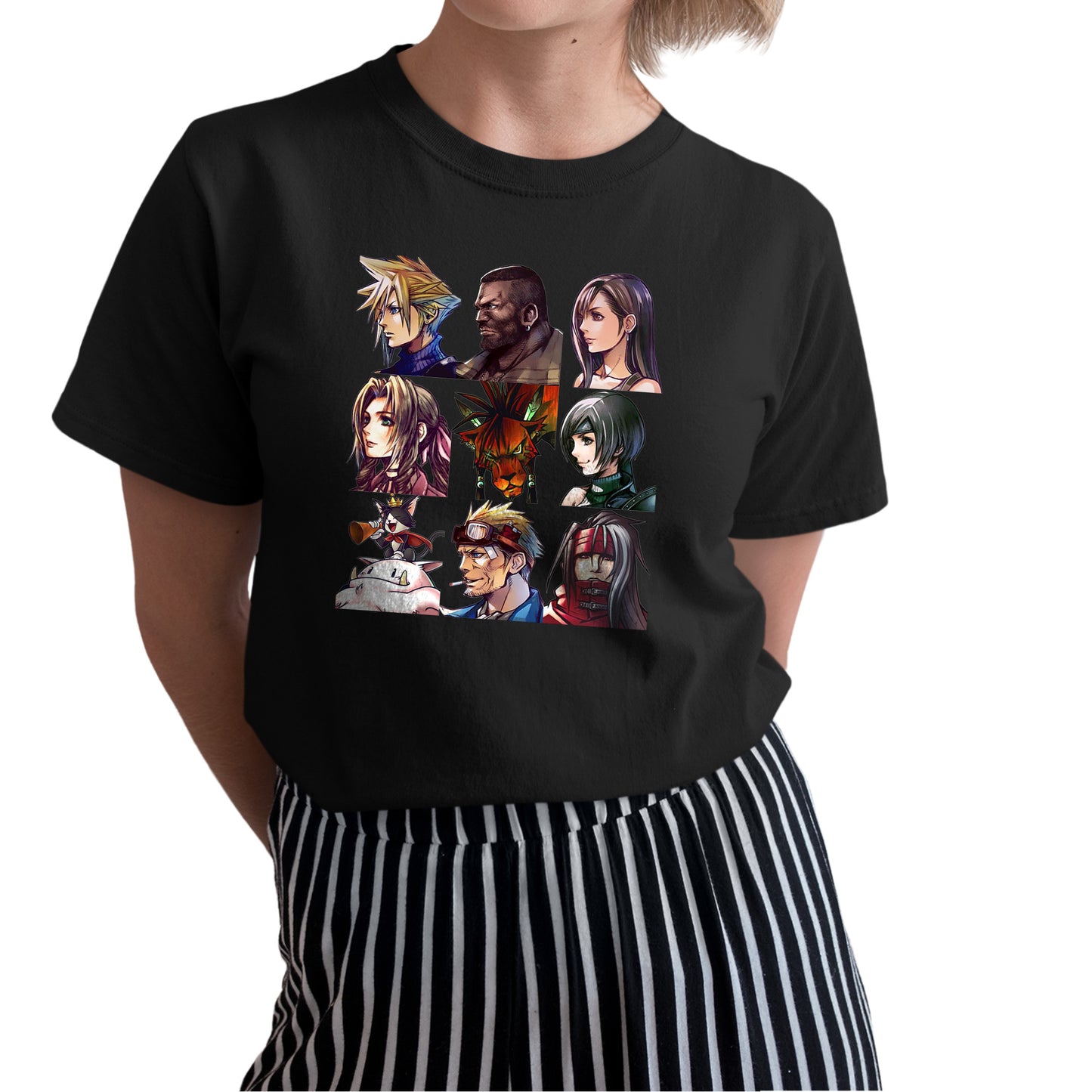 Final Fantasy VII Tetsuya Nomura Portraits Premium Unisex T-shirt