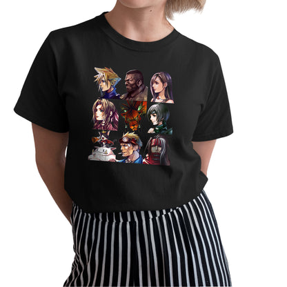 Final Fantasy VII Tetsuya Nomura Portraits Premium Unisex T-shirt