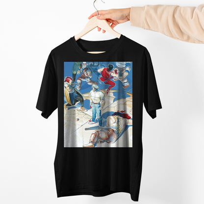 Final Fighter Arcade Cover Premium Unisex T-shirt