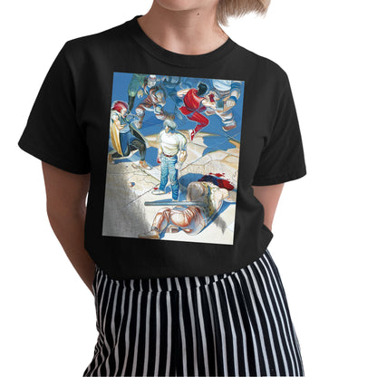 Final Fighter Arcade Cover Premium Unisex T-shirt