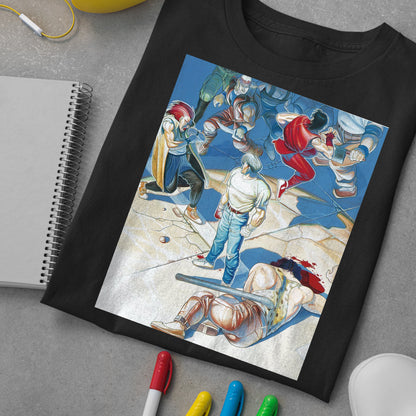 Final Fighter Arcade Cover Premium Unisex T-shirt