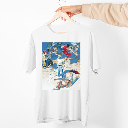 Final Fighter Arcade Cover Premium Unisex T-shirt