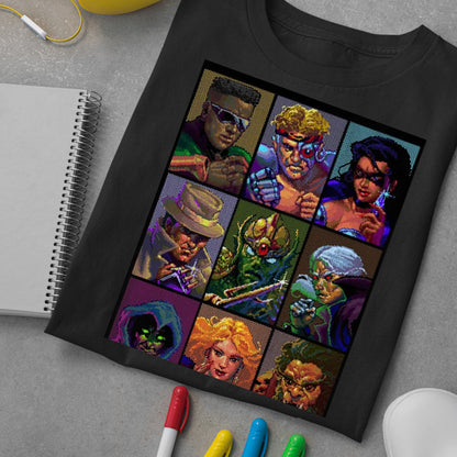 Forever Champions Portraits Unisex T-shirt, Gamer Shirt, Gaming Gift