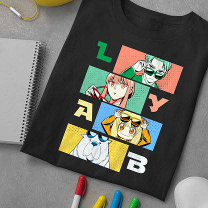 Forger Family Spy Shirt, Anime Family T-shirt Unisex, Family Gift, Anime Manga Shirt, Anime Shirt, Graphic Anime Tee, Manga Shirt