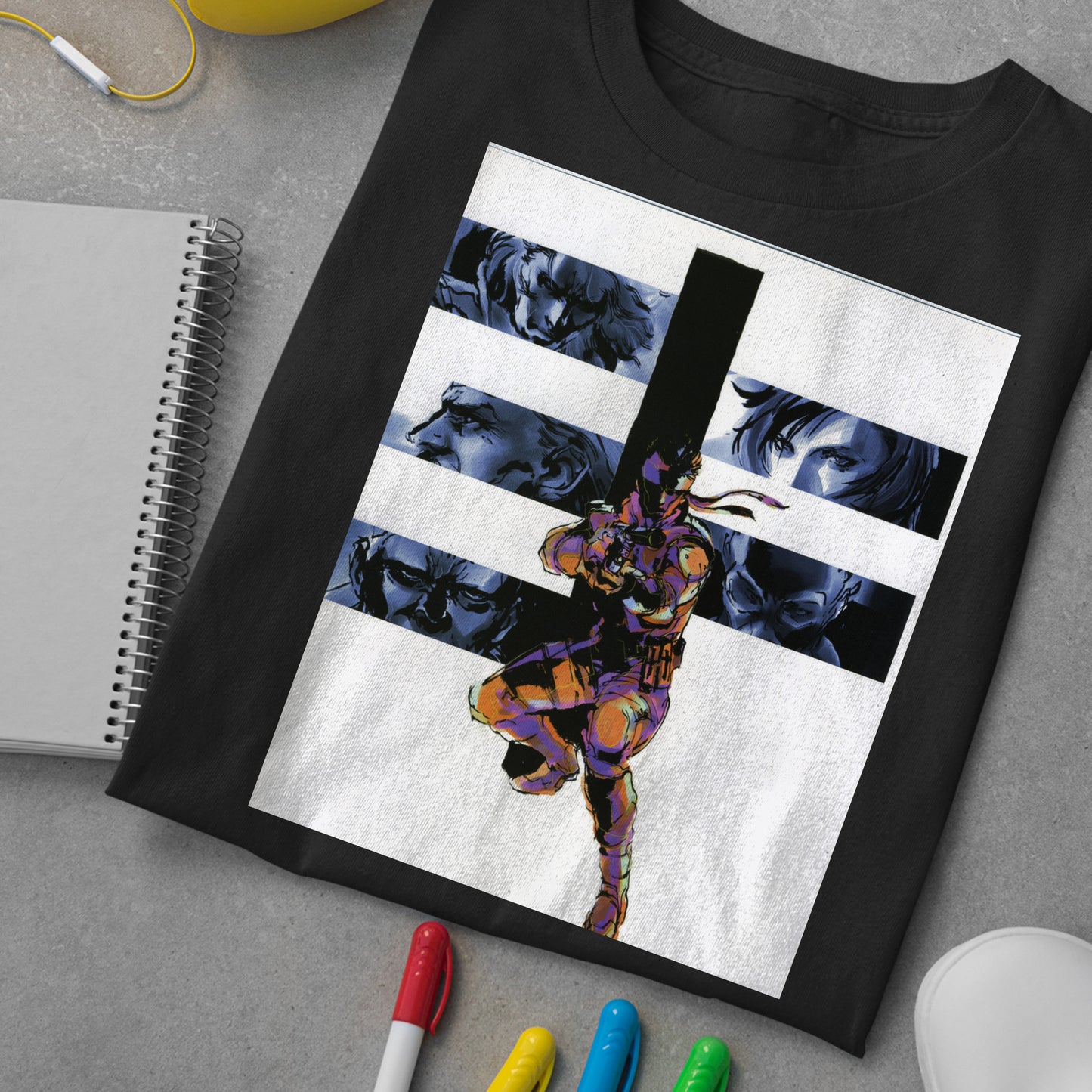 Foxhound Vs Snake | Metal Gear Solid Premium Unisex T-shirt