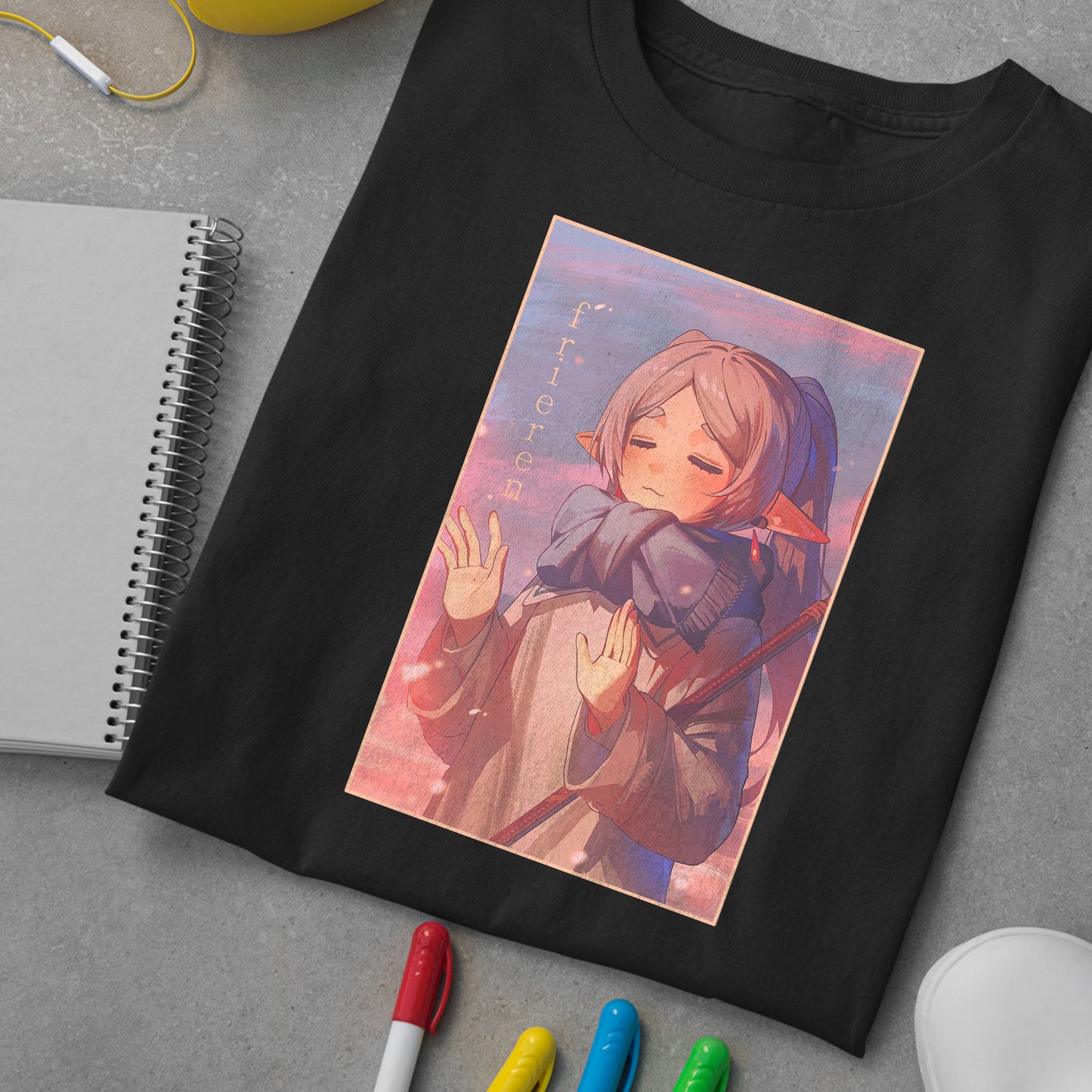 Frieren Beyond Journey's End T-Shirt — Kawaii Anime Tee | Frieren the Slayer Premium Unisex