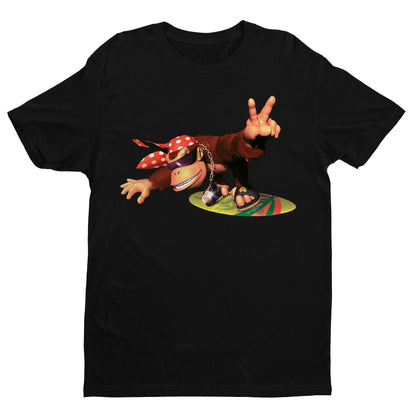 Funky DKC2 Unisex T-shirt, Gamer Shirt, Gaming Gift