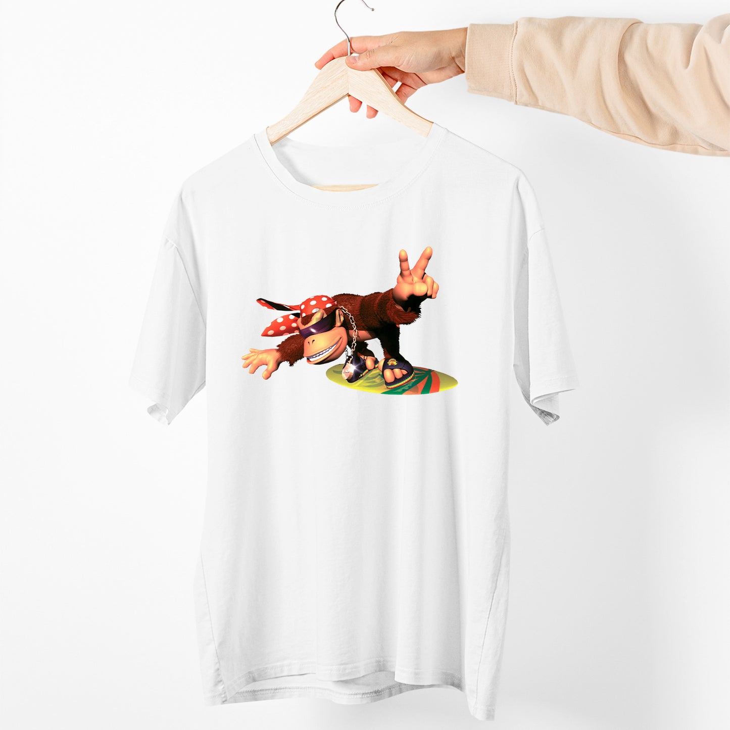 Funky DKC2 Unisex T-shirt, Gamer Shirt, Gaming Gift