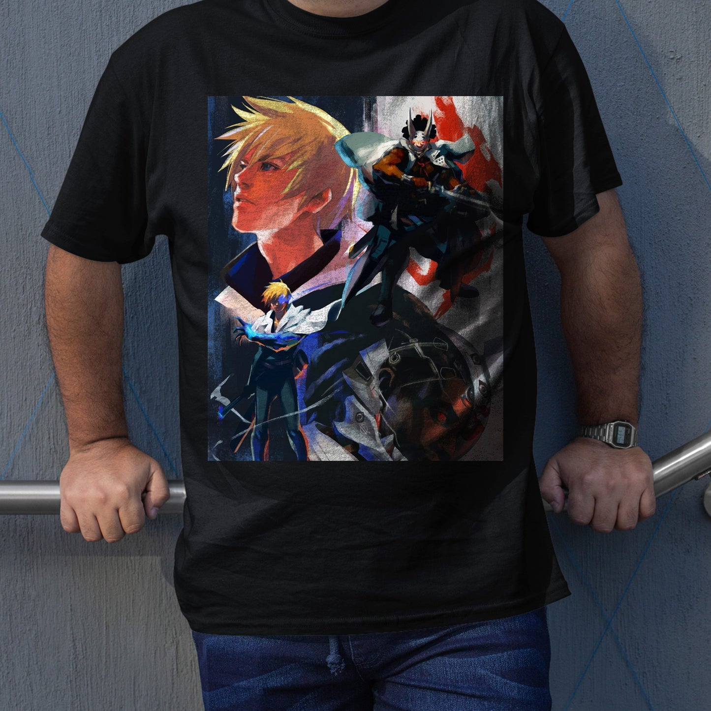 GG Strive Cover Unisex T-shirt, Gamer Shirt, Gaming Gift