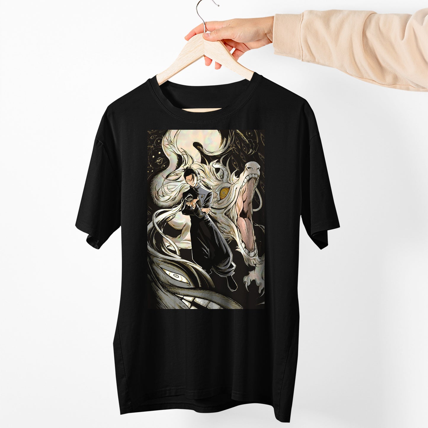 Geto JJK B&W Monster Shirt, Suguru Geto Anime Shirt, Anime Lover Shirt, Anime Manga Shirt, Anime Suguru Gift