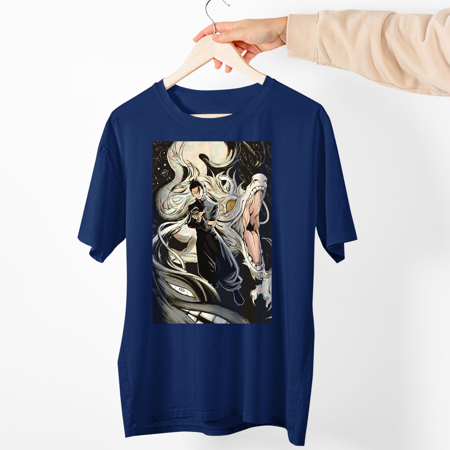 Geto JJK B&W Monster Shirt, Suguru Geto Anime Shirt, Anime Lover Shirt, Anime Manga Shirt, Anime Suguru Gift