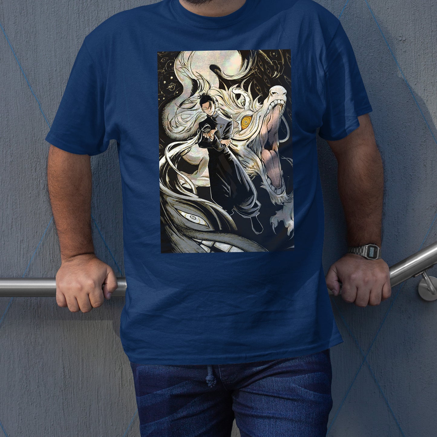 Geto JJK B&W Monster Shirt, Suguru Geto Anime Shirt, Anime Lover Shirt, Anime Manga Shirt, Anime Suguru Gift
