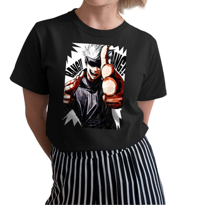Gojo Satoru Bang Bang JJK Shirt, Gojo Satoru Shirt, Gojo Shirt, Gojo Graphic Shirt, Anime Shirt