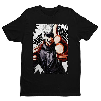 Gojo Satoru Bang Bang JJK Shirt, Gojo Satoru Shirt, Gojo Shirt, Gojo Graphic Shirt, Anime Shirt