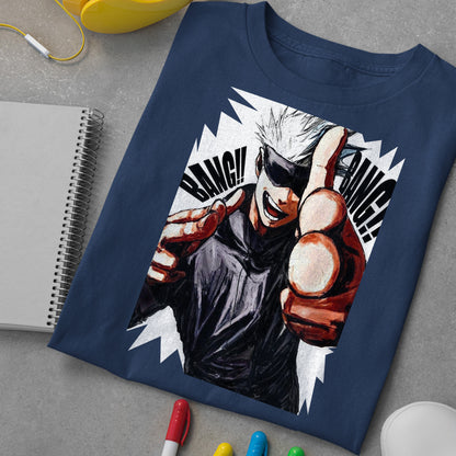 Gojo Satoru Bang Bang JJK Shirt, Gojo Satoru Shirt, Gojo Shirt, Gojo Graphic Shirt, Anime Shirt
