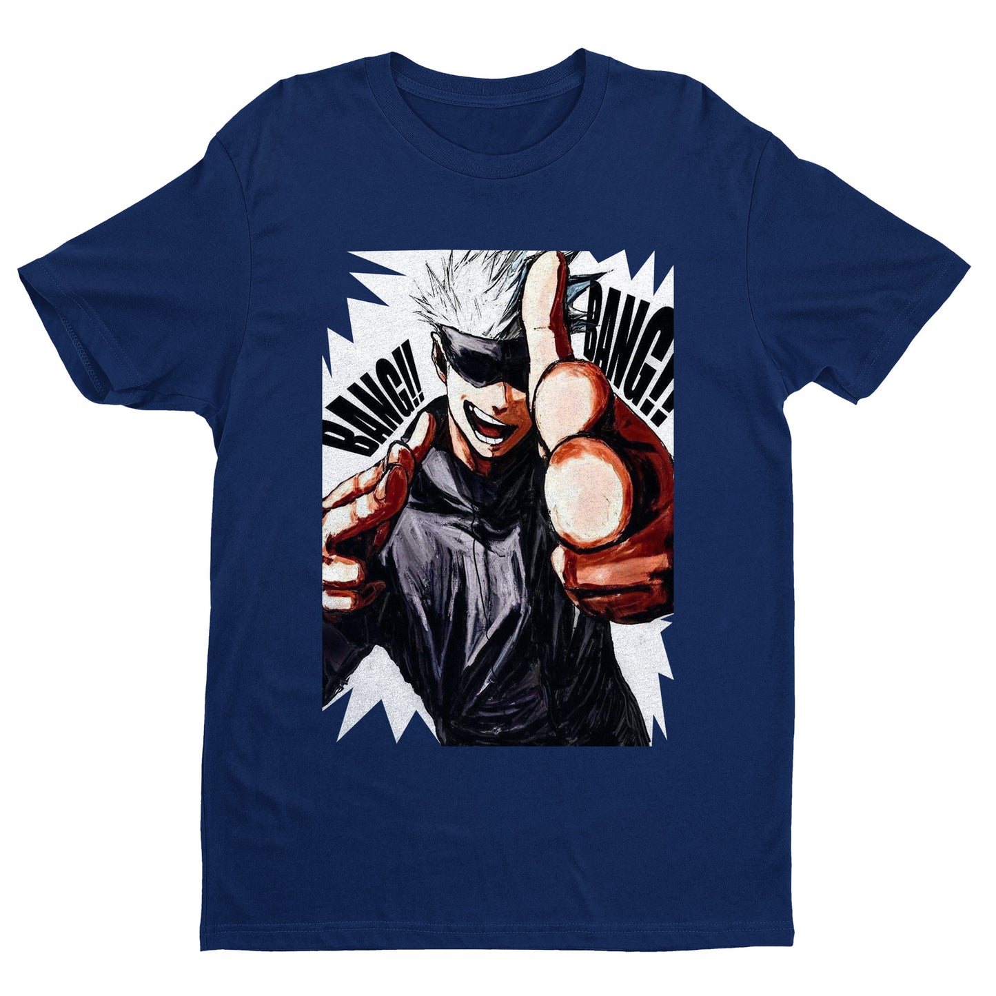 Gojo Satoru Bang Bang JJK Shirt, Gojo Satoru Shirt, Gojo Shirt, Gojo Graphic Shirt, Anime Shirt