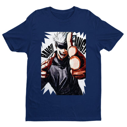 Gojo Satoru Bang Bang JJK Shirt, Gojo Satoru Shirt, Gojo Shirt, Gojo Graphic Shirt, Anime Shirt
