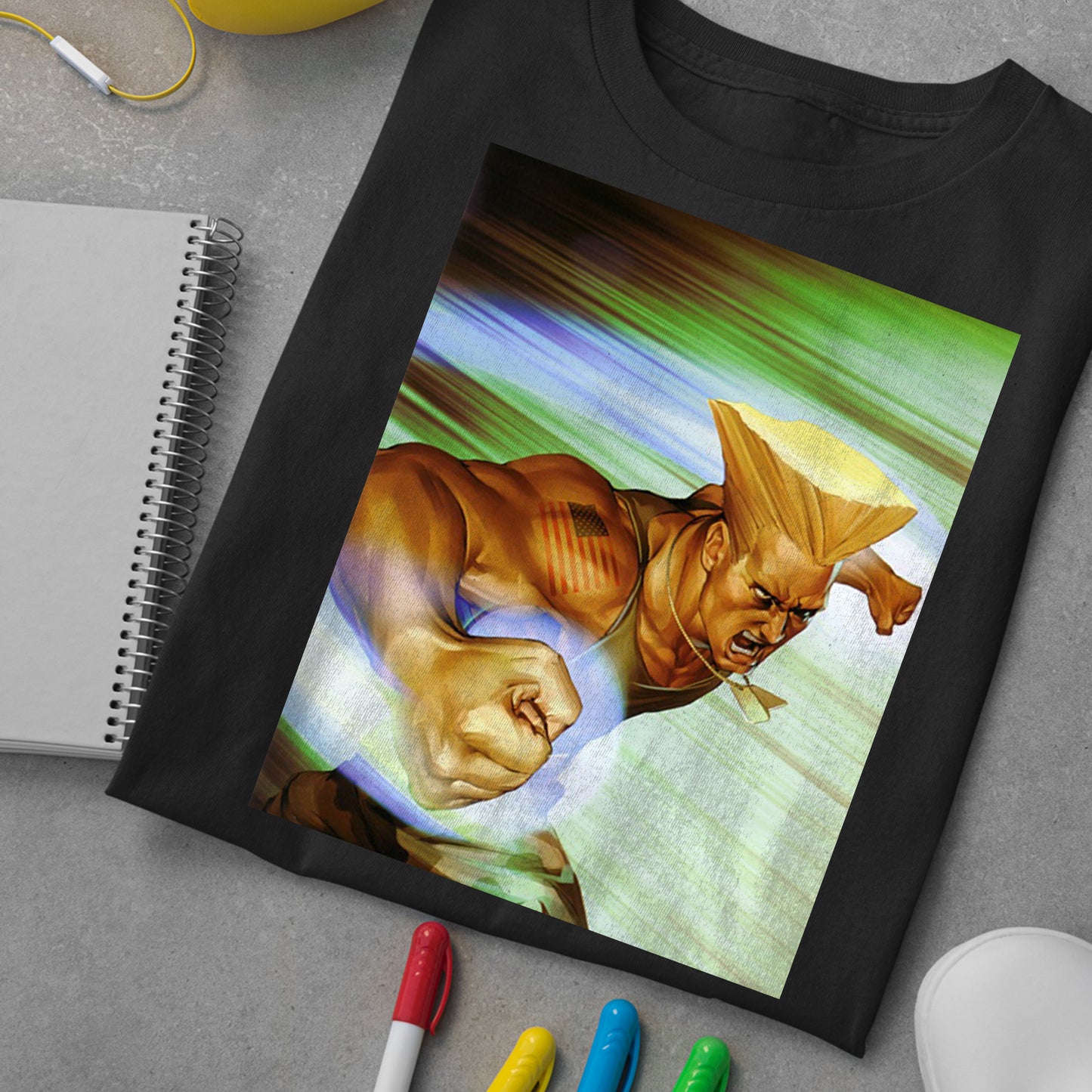 Guile | Street Fighter Comic Premium Unisex T-shirt