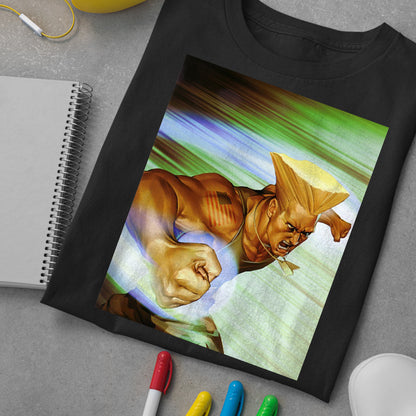 Guile | Street Fighter Comic Premium Unisex T-shirt