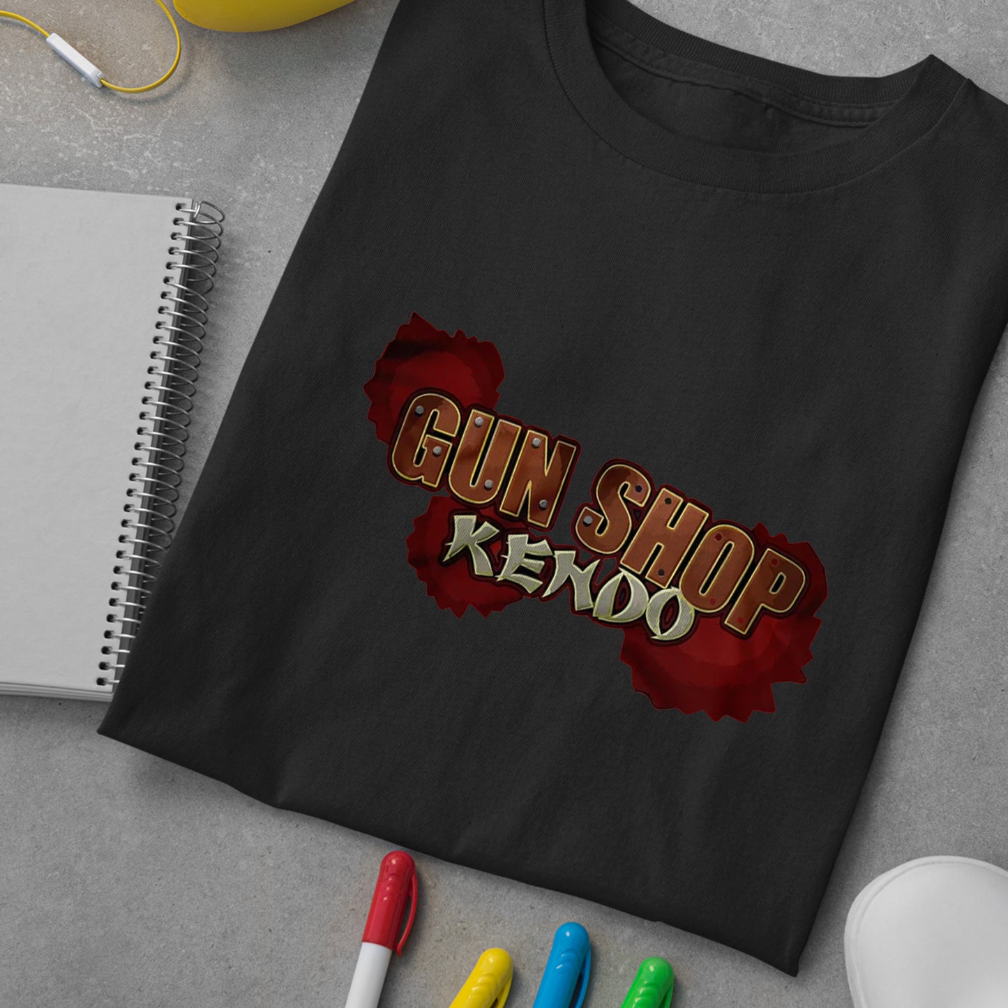 Gunshop Kendo Resident Evil Biohazard premium Unisex T-shirt