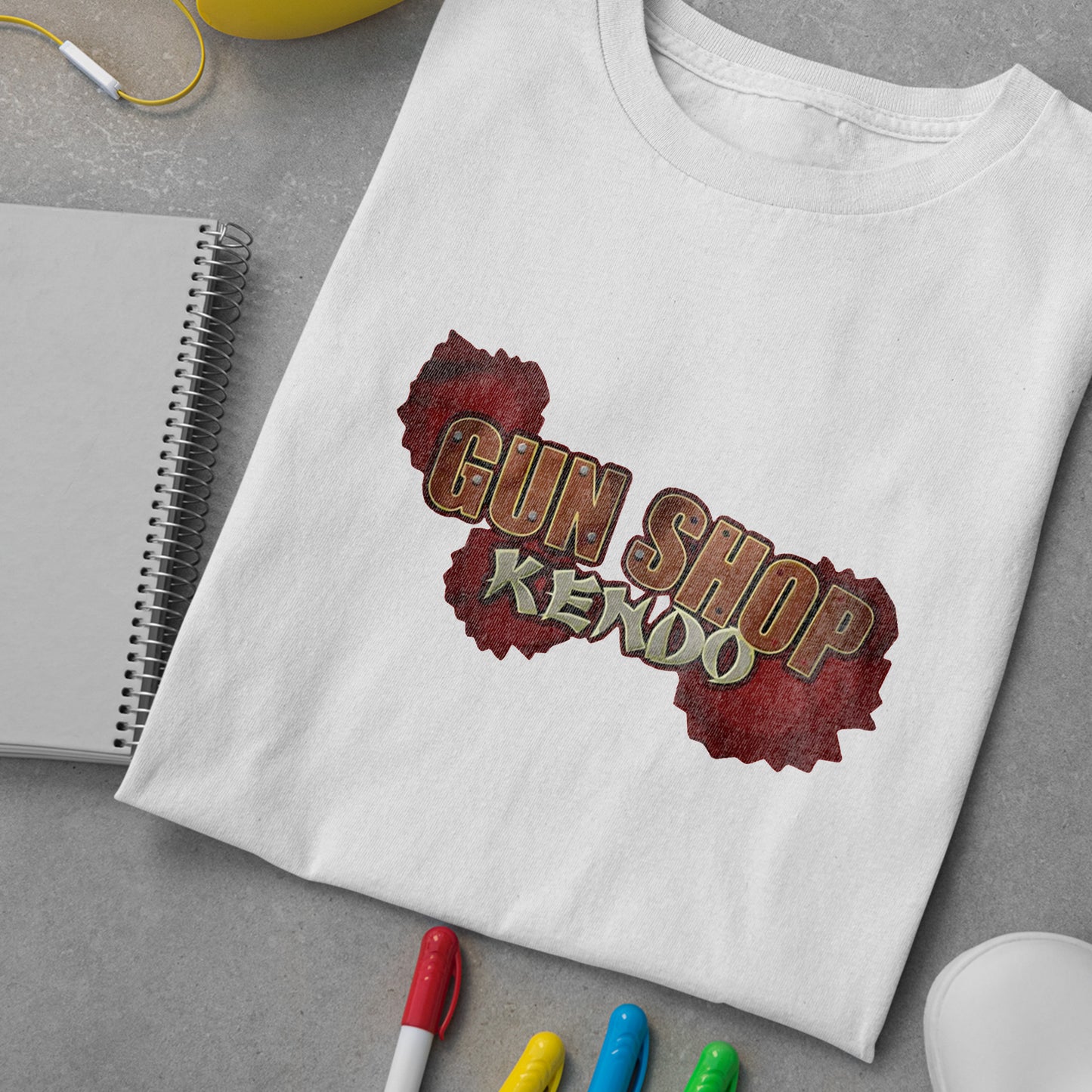 Gunshop Kendo Resident Evil Biohazard premium Unisex T-shirt
