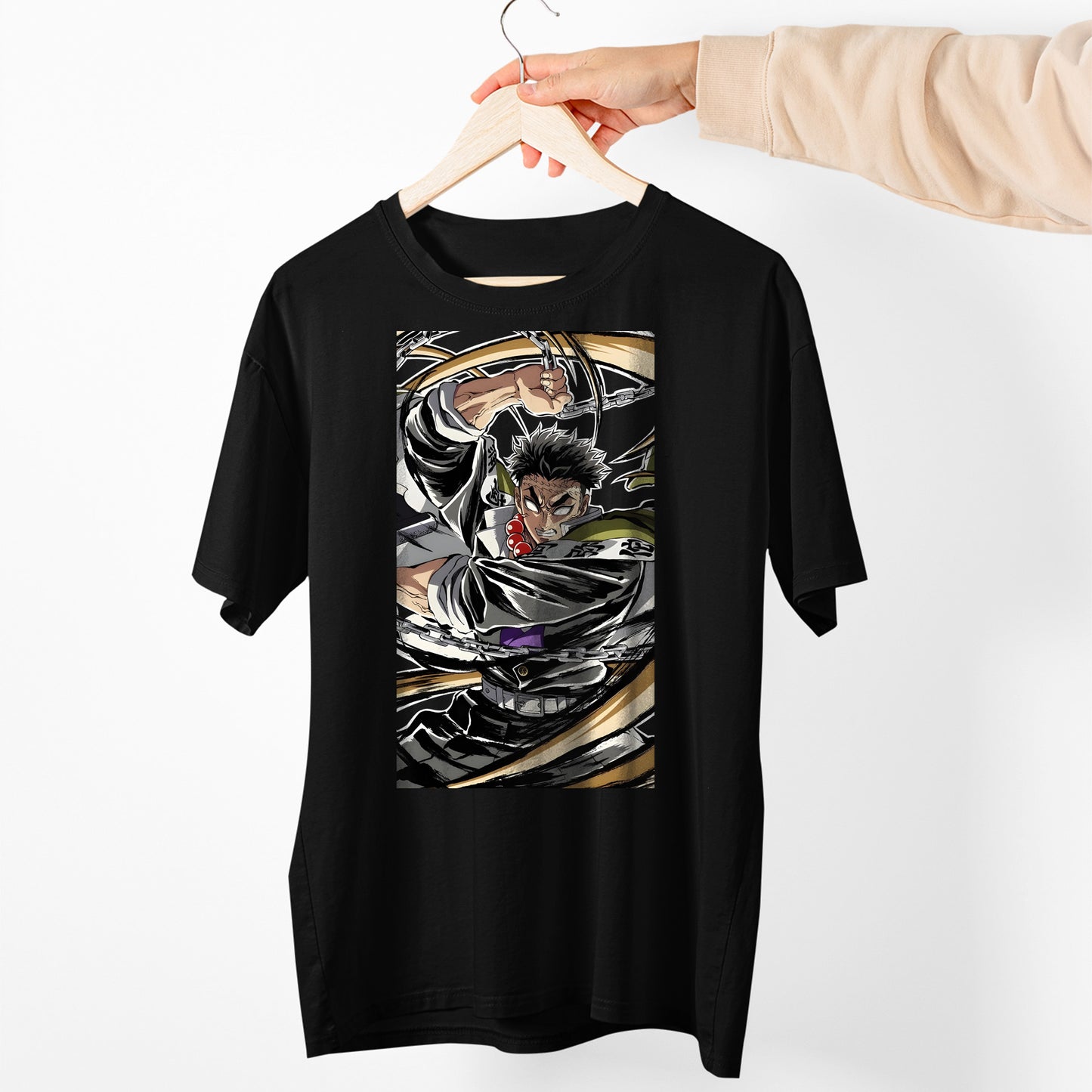 Gyomei Himejima Fighting Shirt | Demon Slayer: Kimetsu no Yaiba Premium Unisex T-Shirt
